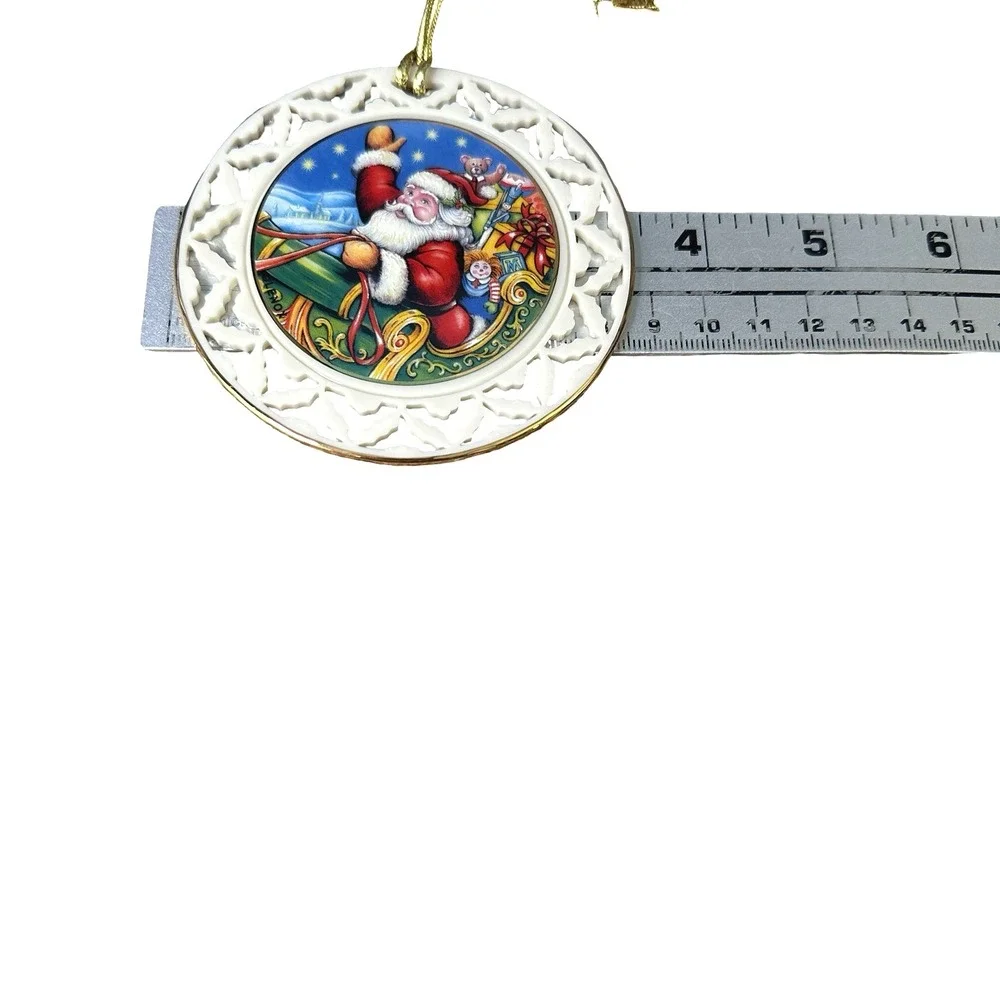 Lenox TwasNight Before Christmas All Good Night Ornament Seventh 7 Series Santa